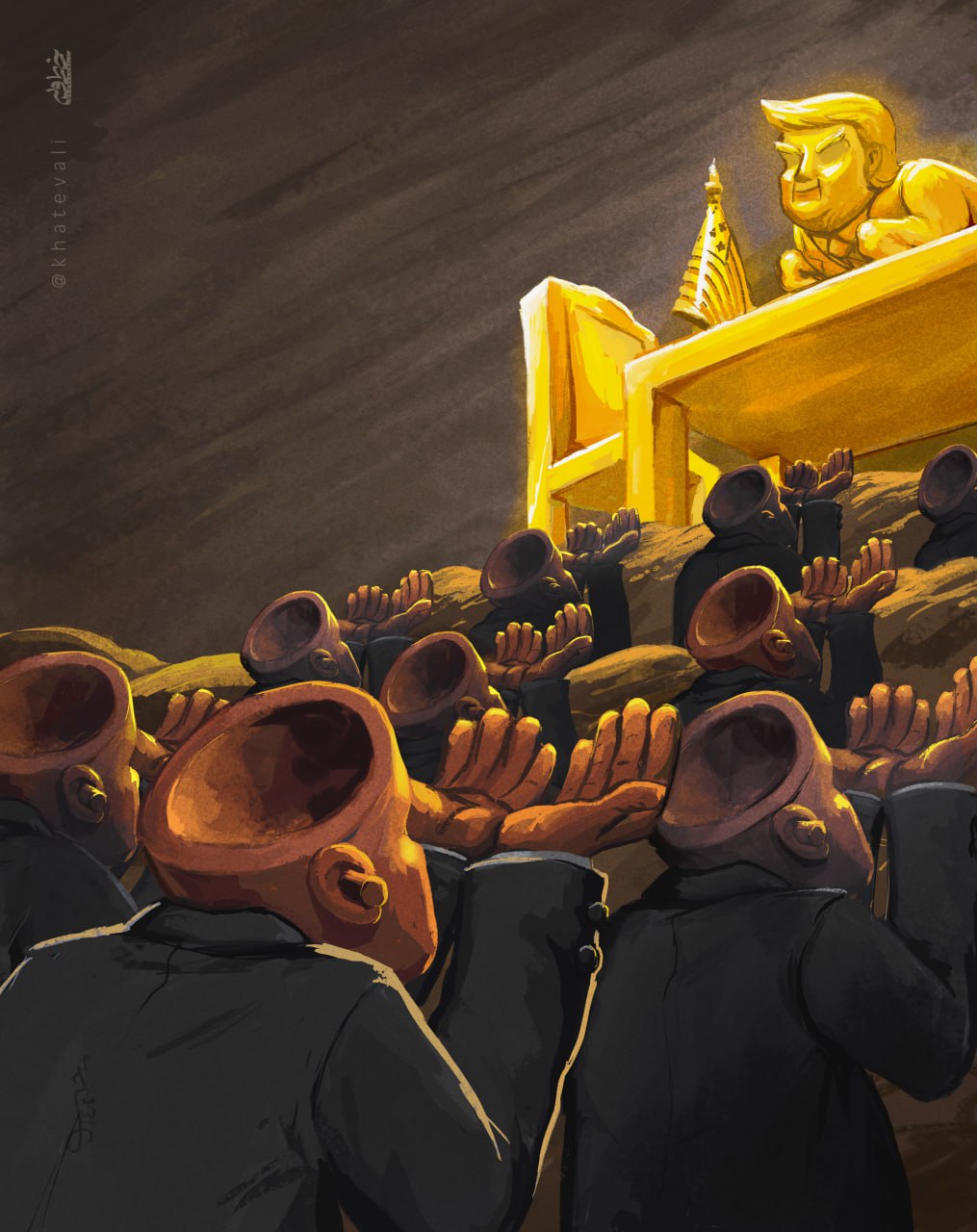 تصویرسازی آمریکا پرست ها